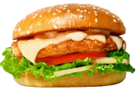 60. Kylling Burger
